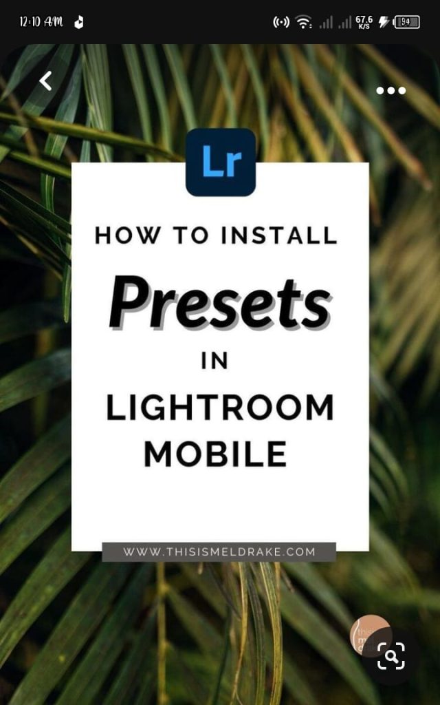 Lightroom For iPhone
